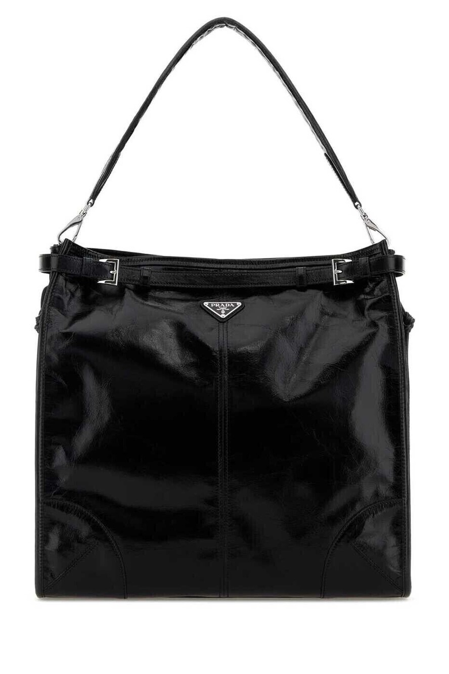 Prada Re 2Way Tote Bag Black